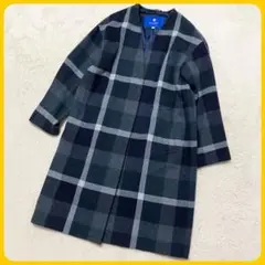 値下げ バーバリー・ブルーレーベル 水色ウールコートS 楽天市場】バーバリーブルーレーベル コートの通販