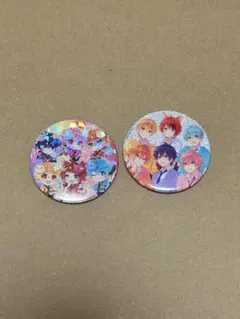 すとぷり 莉犬 るぅと ころん さとみ ジェル ななもり 缶バッジ 2点セット