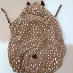 鹿柄抱っこ紐カバー　ベビーカーカバー