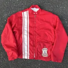 70s USA製 レーシングジャケット ヴィンテージ ワッペン ナイロン