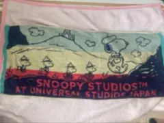 SNOOPY スヌーピー フェイスタオル 日本製 NISSAY