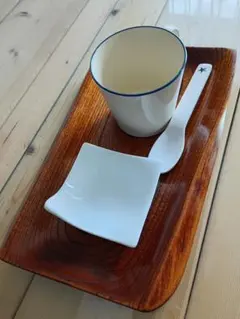 本日限定❗一点物⭐天然木製トレイ
