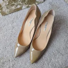 パンプス/ベージュ/ピンヒール/24cm/結婚式/パーティー/お呼ばれのサムネイル