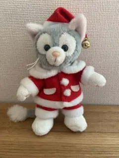 ディズニーシー　ジェラトーニ　ぬいぐるみバッジ　サンタ