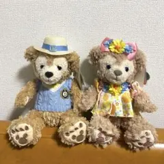 ダッフィーとシェリーメイぬいぐるみ セット