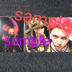 【美品】③ hide 写真 hideヒストリー 3枚セット ※おまとめ割８%まで