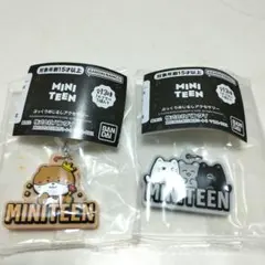 miniteen ぷっくりめじるしアクセサリー ジュン ＆ ディノ