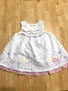 coeur a coeur 花柄ワンピース 80サイズ