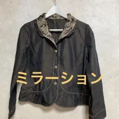 ミラーション刺繍入りジャケット