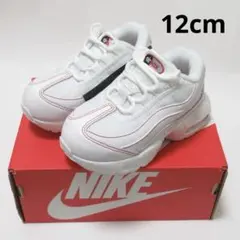12cm 白 赤 ナイキ エアマックス95 レクラフト ベビー キッズ