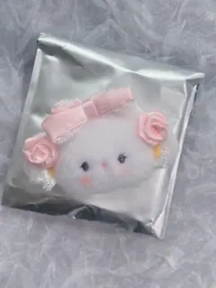 ホワイトフリルデザインシリーズ シークレットヘアクリップ こぎみゅん サンリオ