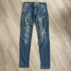 ZARA ダメージデニム　EUR36