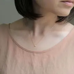 K18デザインネックレス ゴールド18金18k 地金 ダイア イエローゴールド