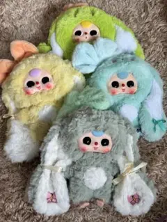 Babythree大人気おかえりうさぎシリーズ4体