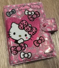 ヒョウ柄 ハローキティ サンリオ シールバインダー シール帳