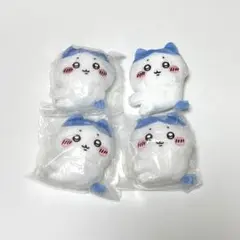 ハチワレ クリップぬいぐるみ 4個セット