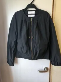 Lallia Mù ブルゾン　黒　38サイズ