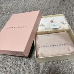 LAURA ASHLEY ポーチ ミニタオル セット ピンクのサムネイル