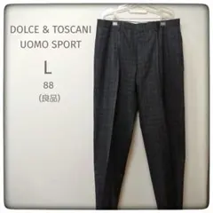 DOLCE & TOSCANI UOMO SPORT チェック柄 スラックス