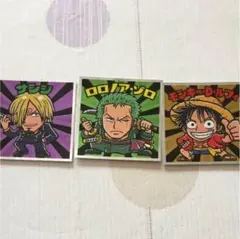 ワンピースマン チョコ シール