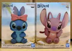 ディズニー スティッチ エンジェル フィギュア 2体セット