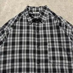 90s USA製 Caltop カルトップ ビッグサイズ 長袖チェックシャツ