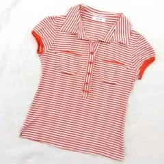 40　mila schon　ミラショーン　オレンジボーダーのカットソーのサムネイル