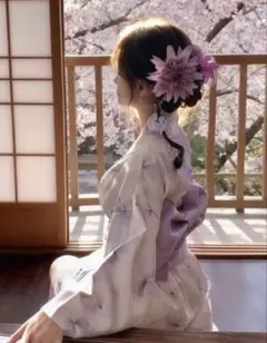 dita 浴衣 ピンク 夏祭り 夏めく小春空 - メルカリ