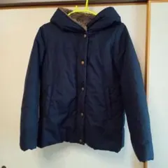 ネイビー 内側 ボアジャケット