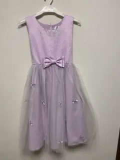 Princess パープル ドレス リボン ビジューのサムネイル