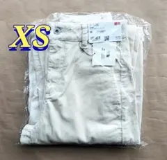 ユニクロ コトニエ コーデュロイカーブパンツ XS オフホワイト 丈標準