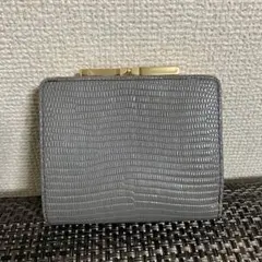 トプカピ　イタリアンレザー財布　グレーのサムネイル