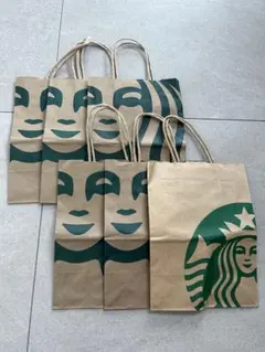 スターバックス ショップ袋 6枚セット