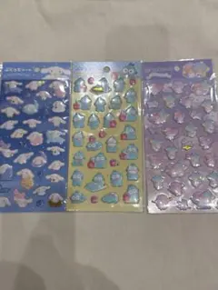 【再入荷】ぷくっとシール　サンリオ