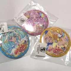 プリティストア限定 プリントクッキー 缶バッジ HUGっと!プリキュア エール