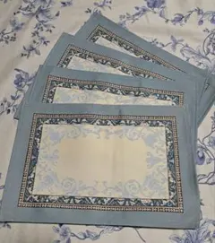 Wedgwood 花柄 ランチョンマット 　　　　　　　　4枚セット