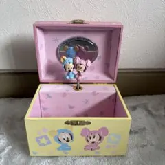 ディズニー ミニーマウス ミッキーマウス　オルゴール ジュエリーボックス
