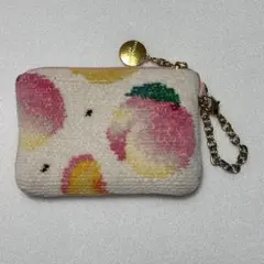 LOVERARY BY FEILER ピーチドット キー&カードポーチ