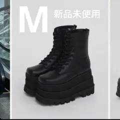 ダーリッチ Darich トリプルソール ブーツ Mサイズ ダーリッチ Darich トリプルソールエンジニアブーツ （ブラック