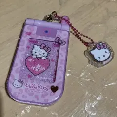 キティちゃん　スライドガラケーキーホルダー ハローキティ サンリオ【未使用品】
