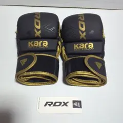 RDX Kara オープンフィンガーグローブ Lサイズ ブラック/ゴールドのサムネイル