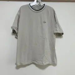 チ*ん様 LOGOS ベージュ Tシャツ Lサイズ