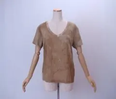 ラルフローレン タイダイ染めTシャツ　ベージュCE057KC