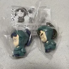 忍たま乱太郎 ガチャガチャ まちぼうけ 七松小平太 中在家長次 2点セット