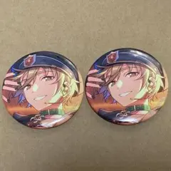 【匿名配送】 あんスタ Ra*bits 真白友也 シャッフル缶バッジ 2点セット