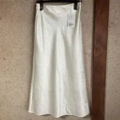 green label relaxing ワッシャー サテン ナロー スカートのサムネイル