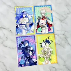 【Dytica×サンリオキャラクターズ】ランダムフォト風カード 4点セット①