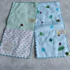 MiyoMeguro ポケット付きハンカチ 2枚セット