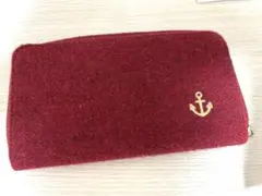 ボルドー アンカー長財布