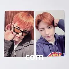 ホンジュン ATEEZ 8ROOM ポップアップ トレカ ラントレ 2枚